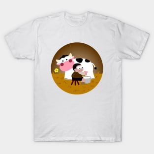 Milking Boy T-Shirt